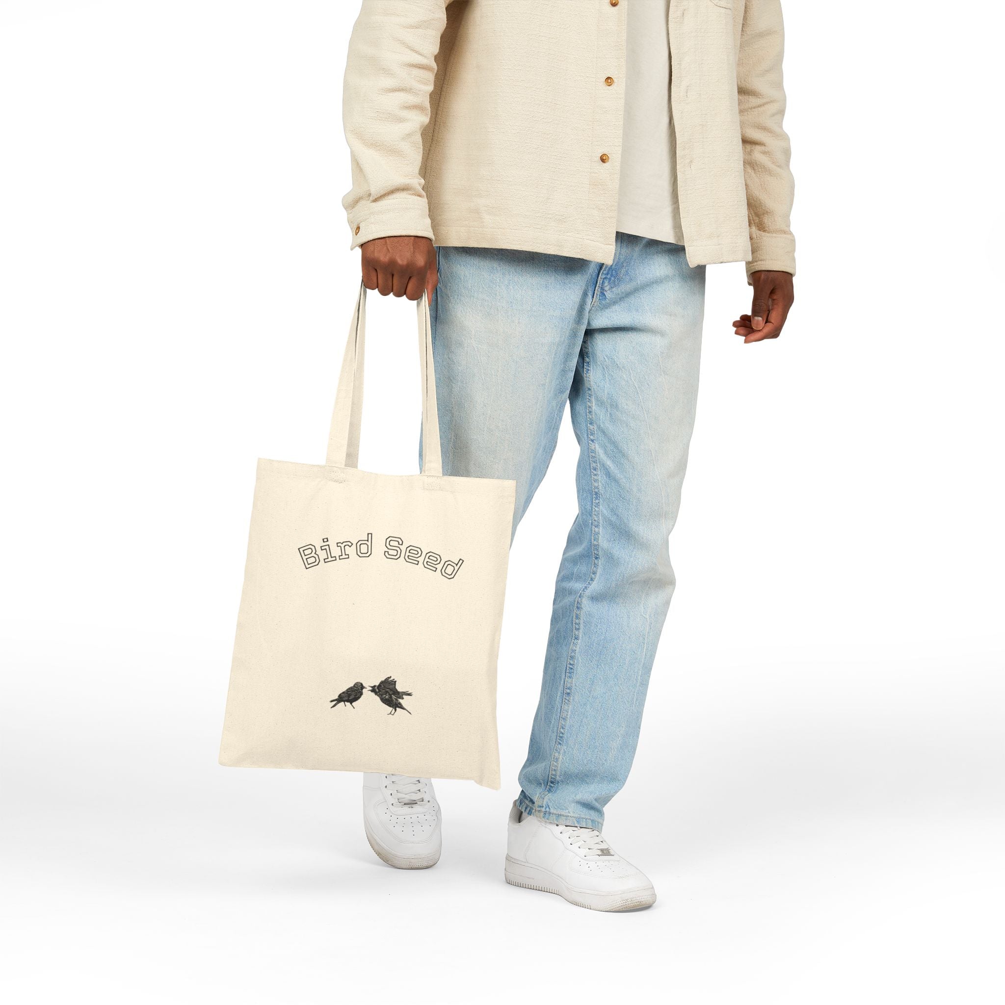 Bickering Birds Tote Bag