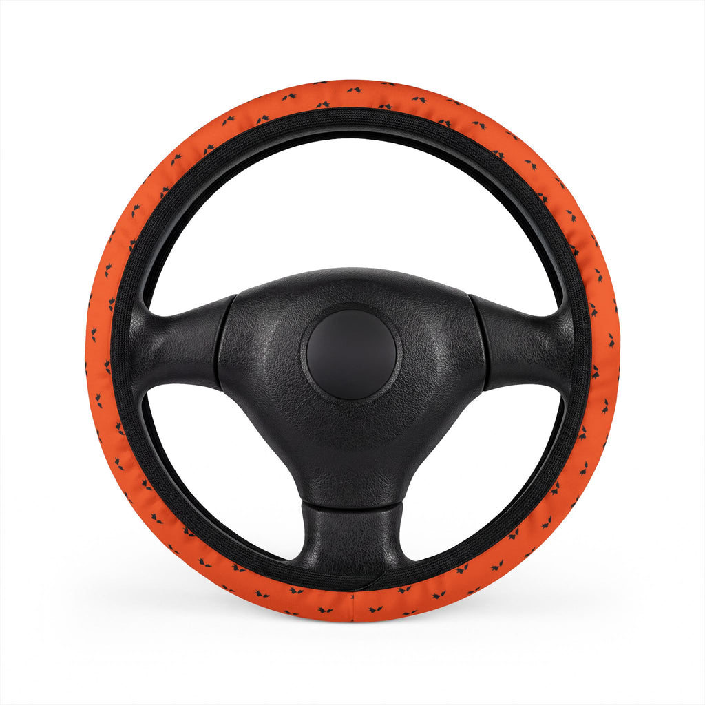 Bickering Birds Steering Wheel Cover