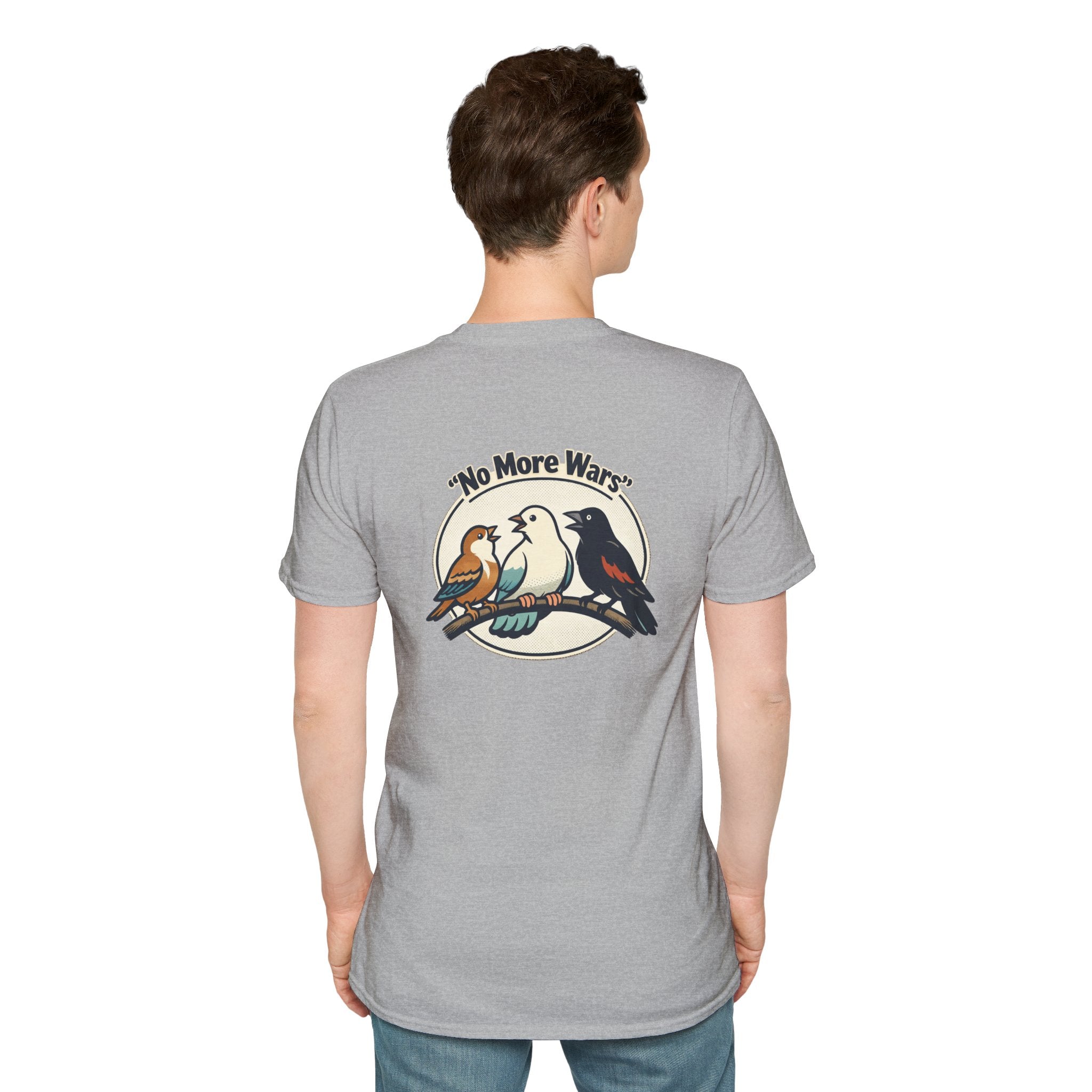 No More Wars Peace Birds T-Shirt