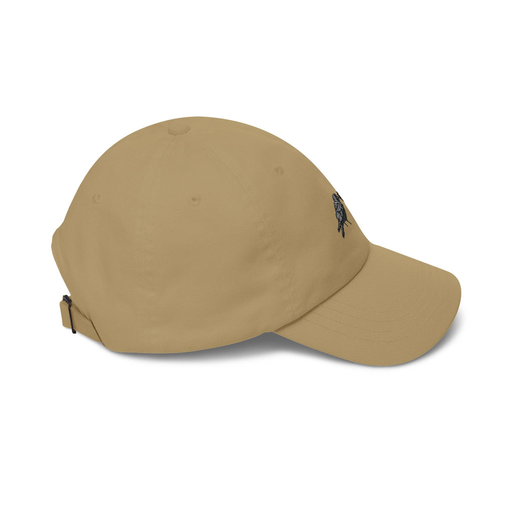Dad Cap with Bickering Birds Embroidery