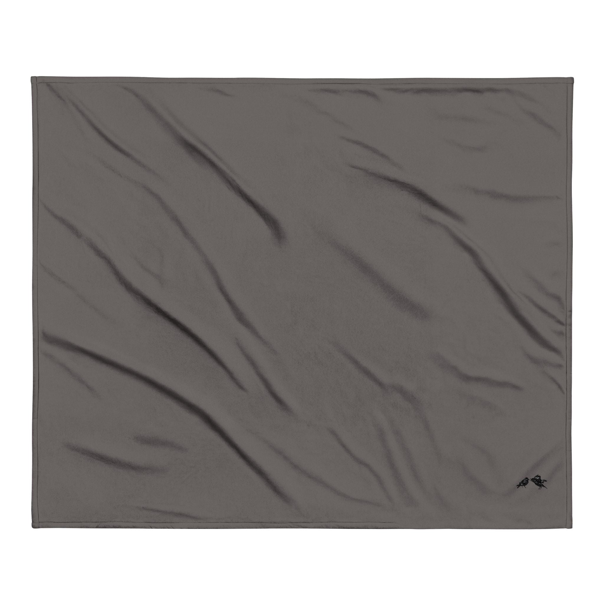Embroidered Sherpa Blanket