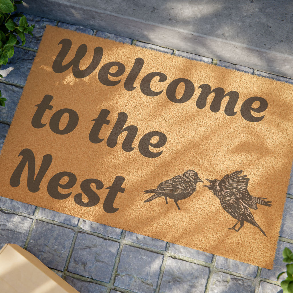 Doormat — "Welcome to the Nest"