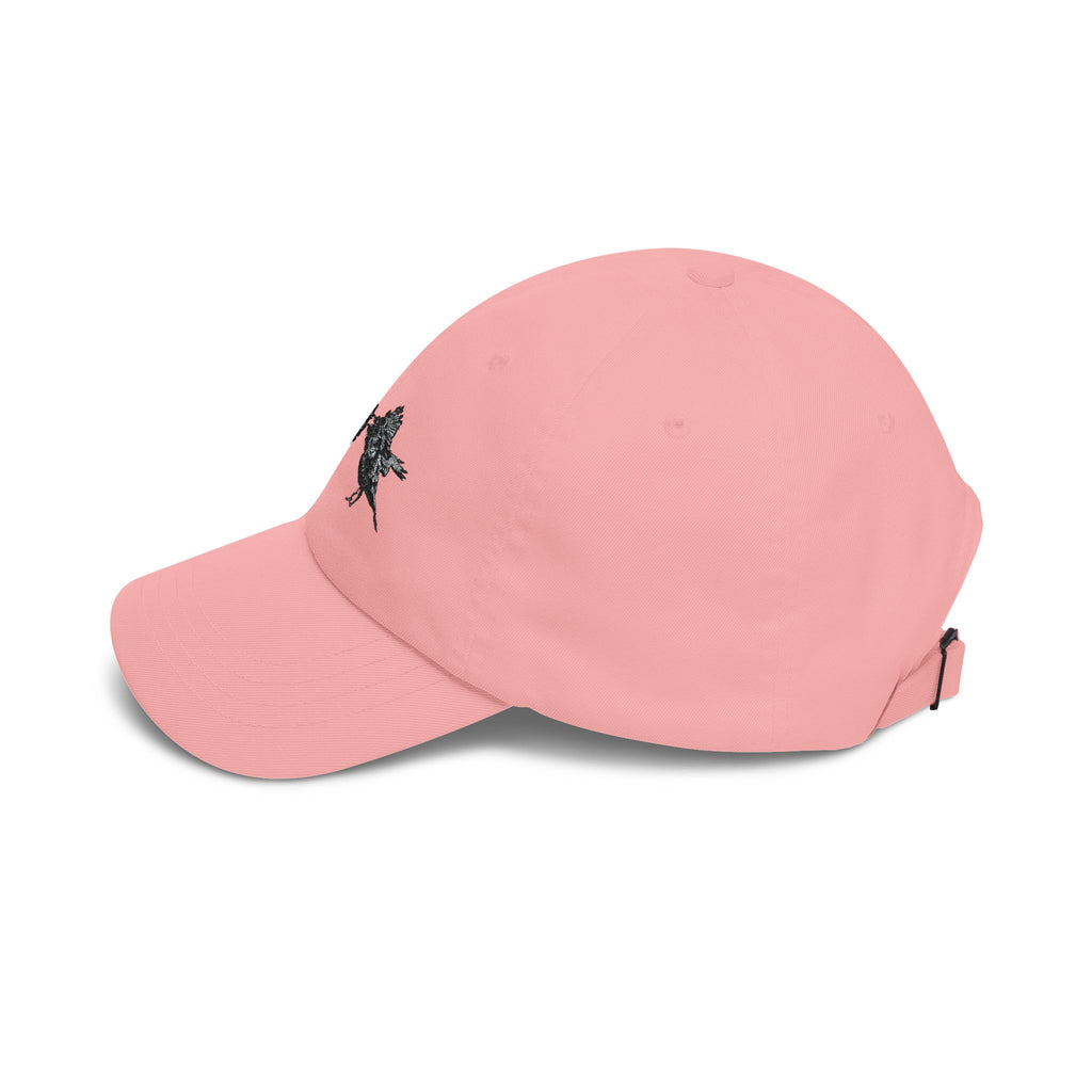 Dad Cap with Bickering Birds Embroidery