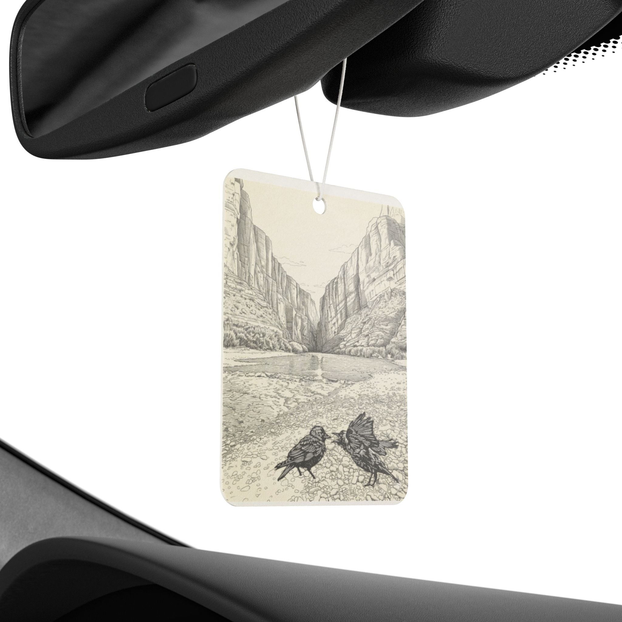 Bickering Birds Car Air Freshener