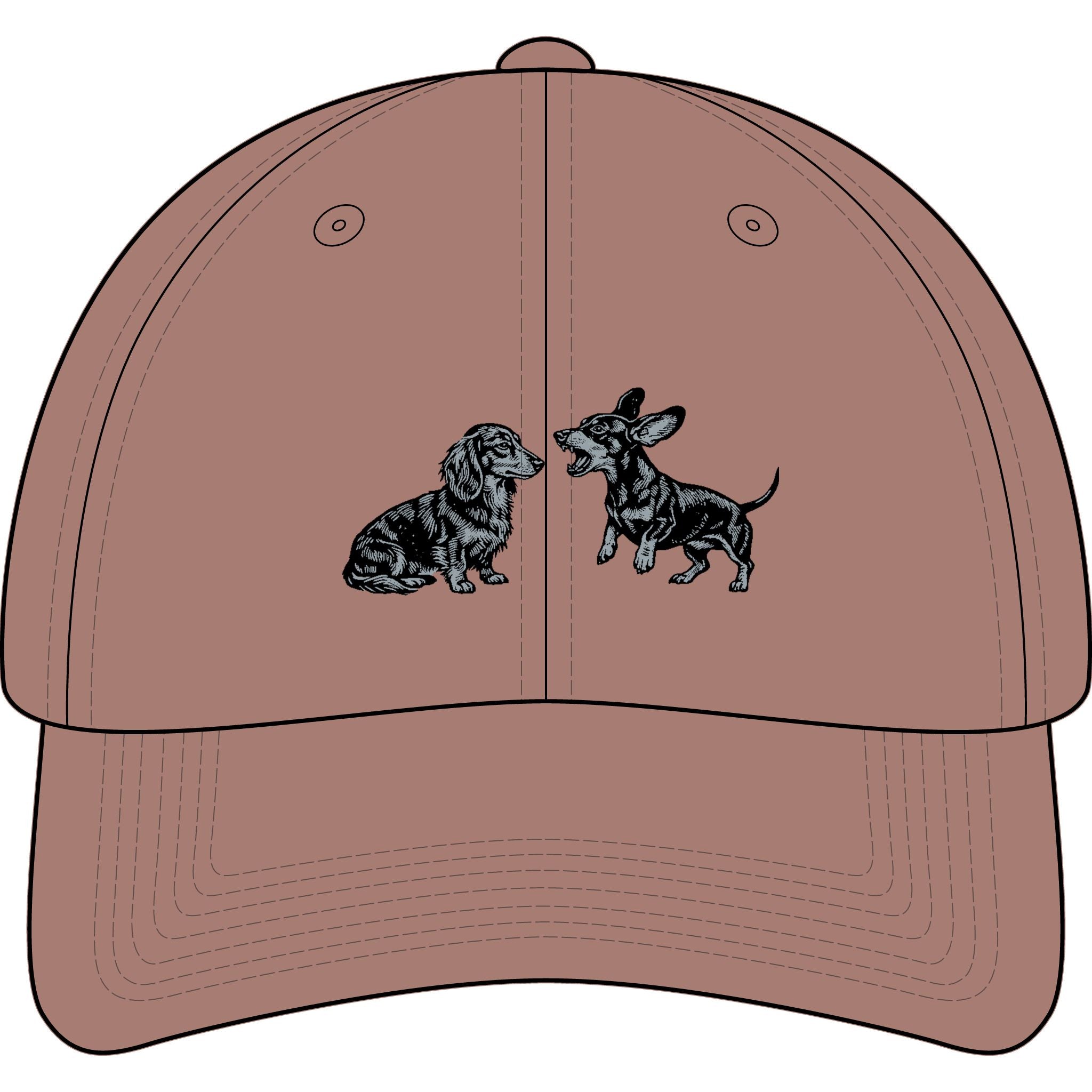 Bickering Dachshund Cap