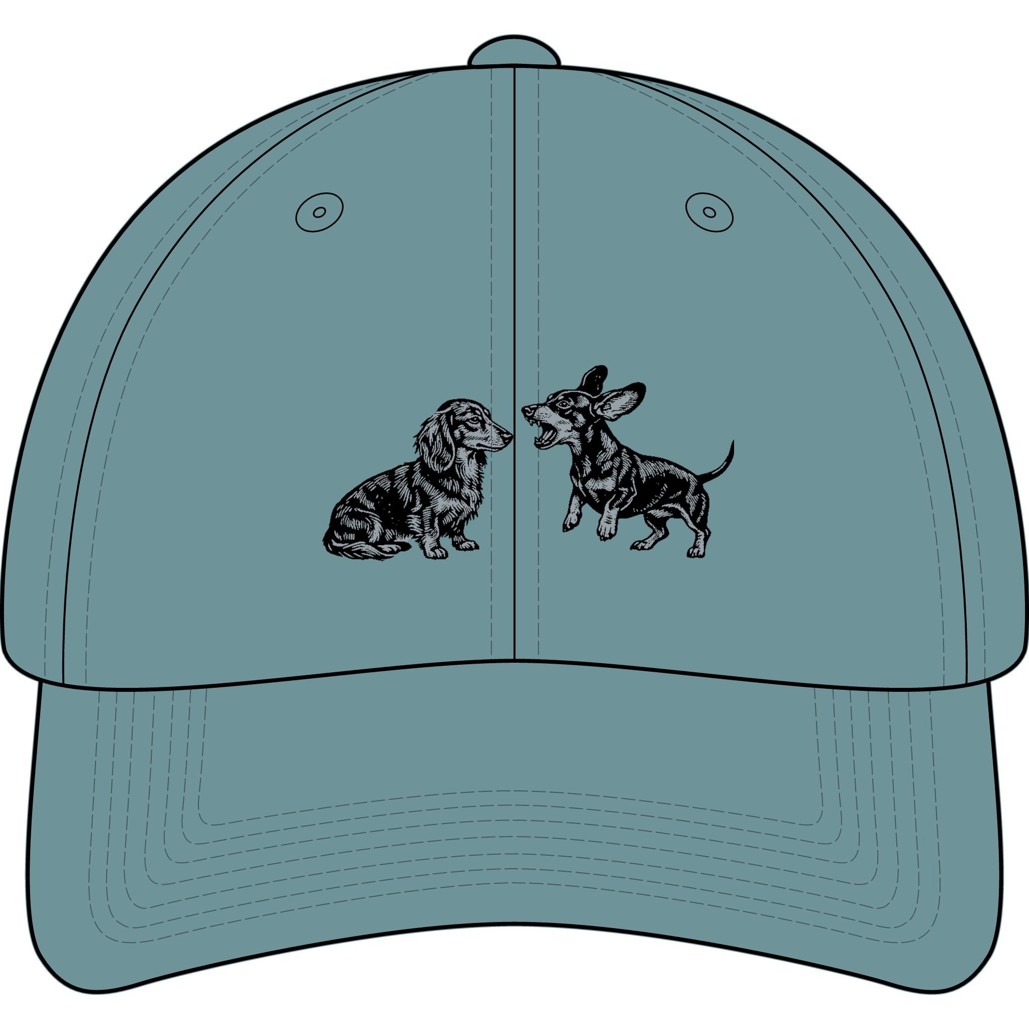 Bickering Dachshund Cap