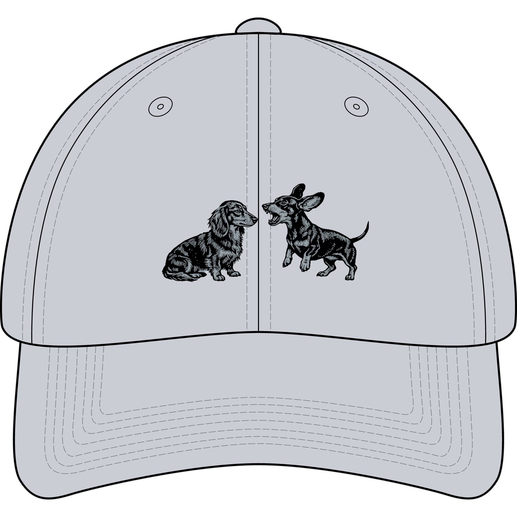 Bickering Dachshund Cap