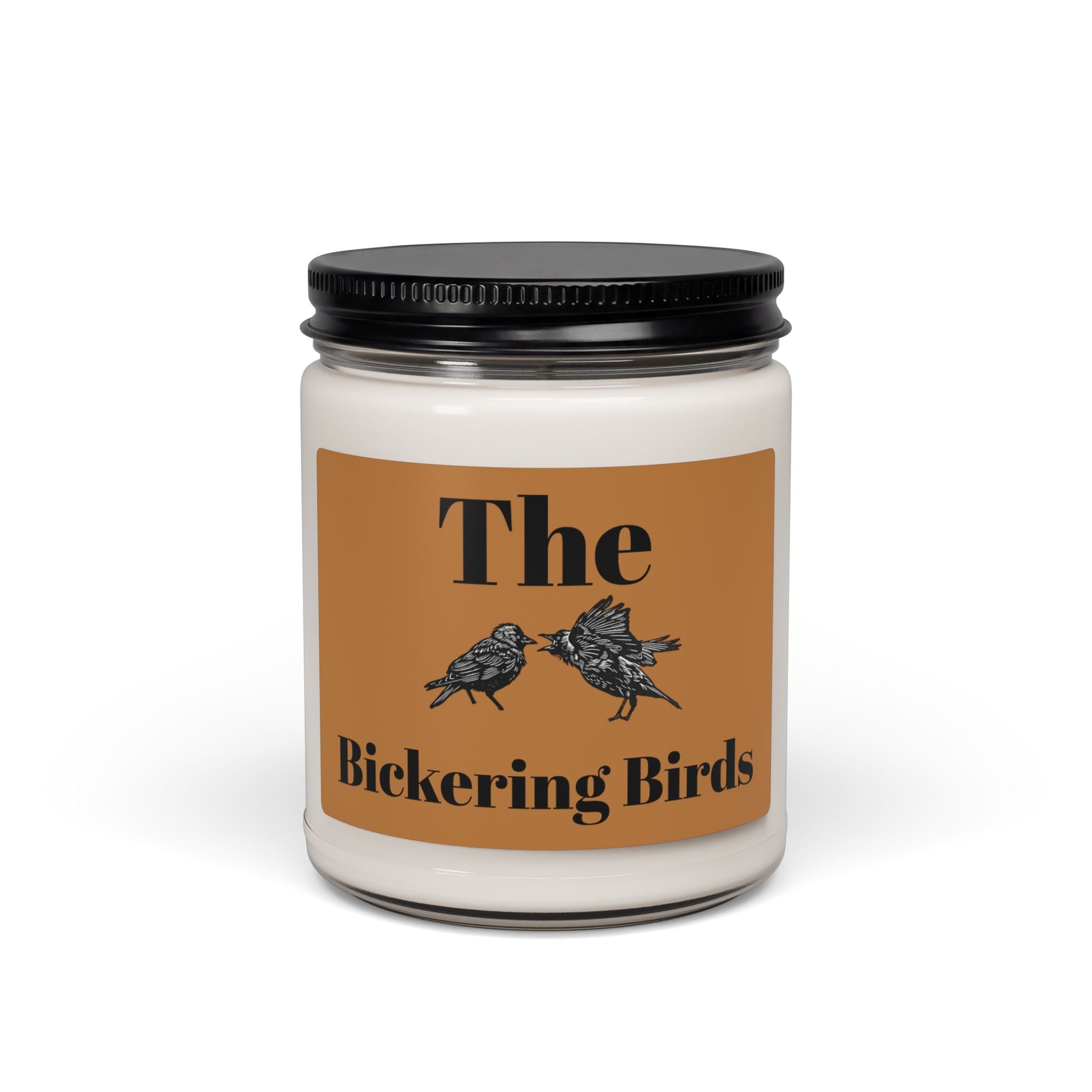 Bickering Birds Soy Candle — 9oz Scented Jar