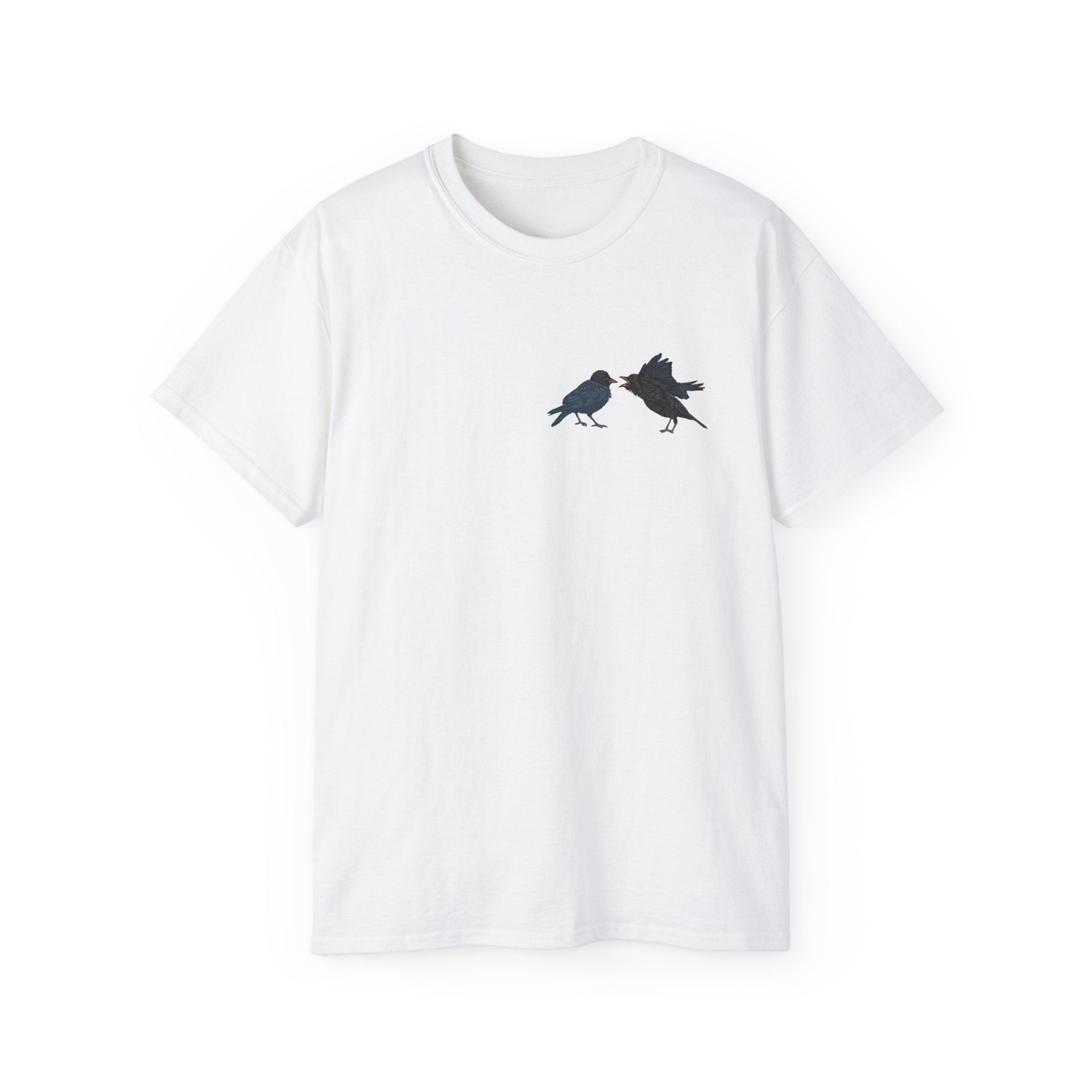 Bickering Birds Colorized T-Shirt