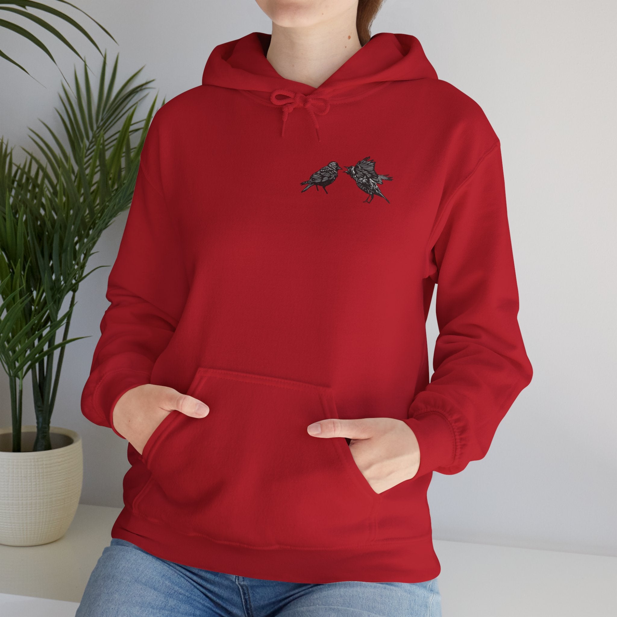 Bickering Birds Hoodie