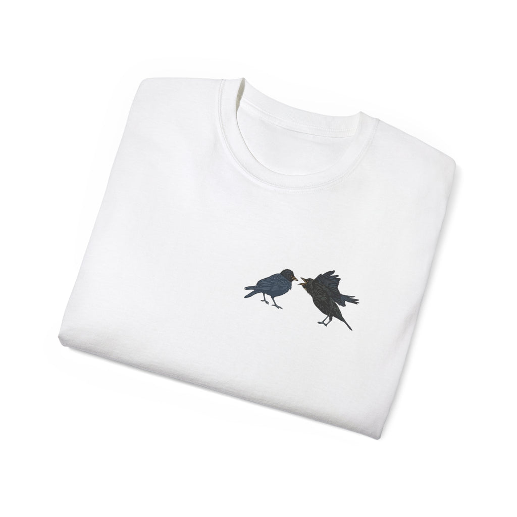 Bickering Birds Colorized T-Shirt