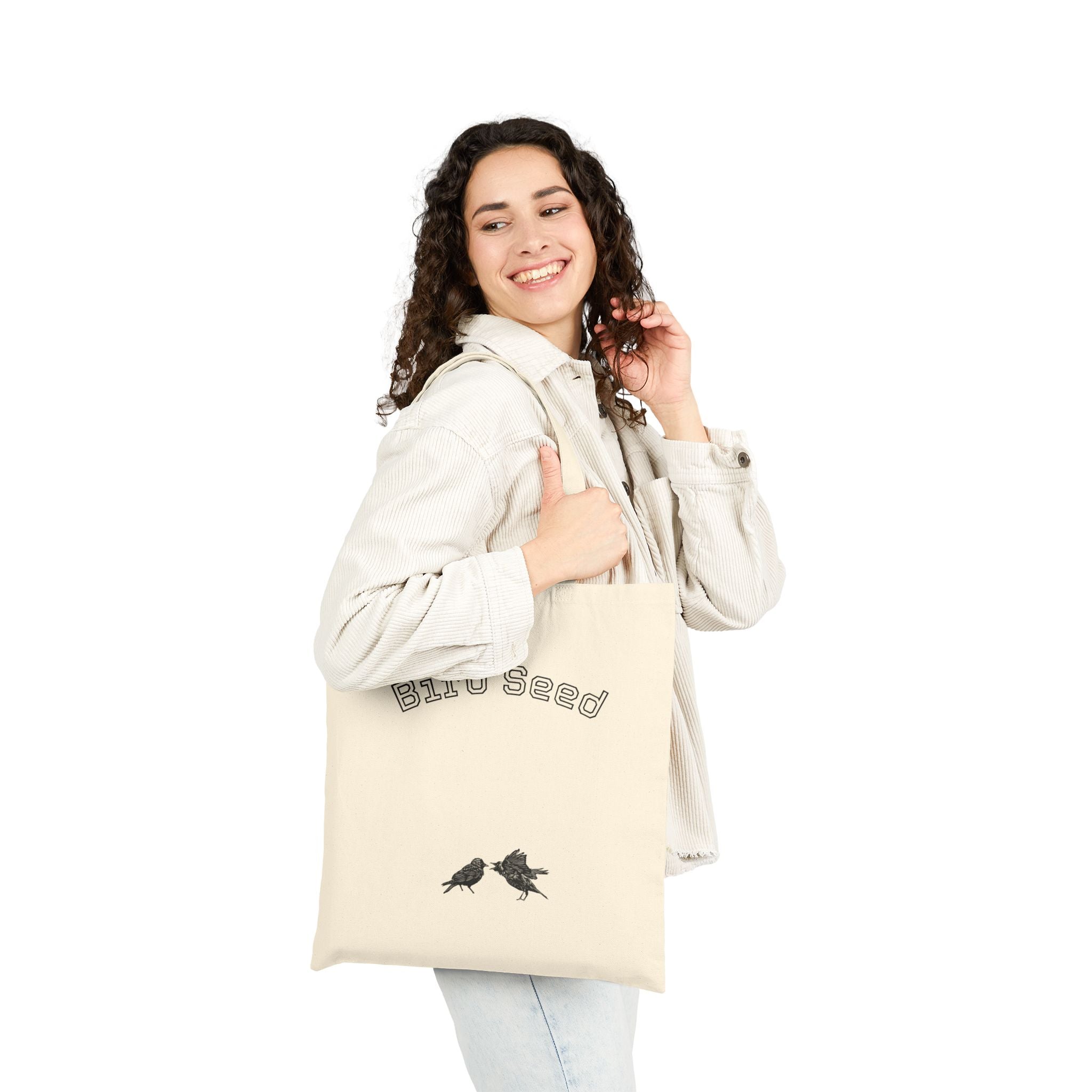 Bickering Birds Tote Bag