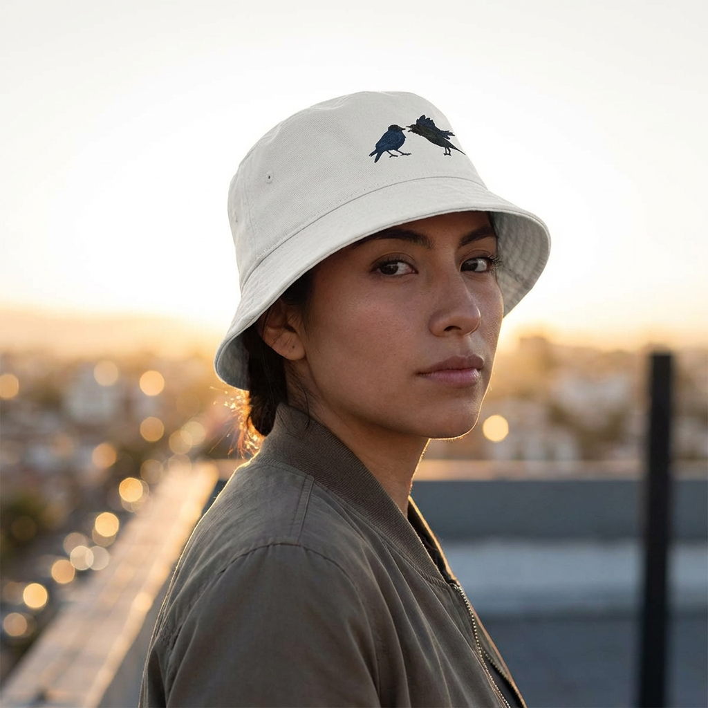 Bickering Birds Bucket Hat