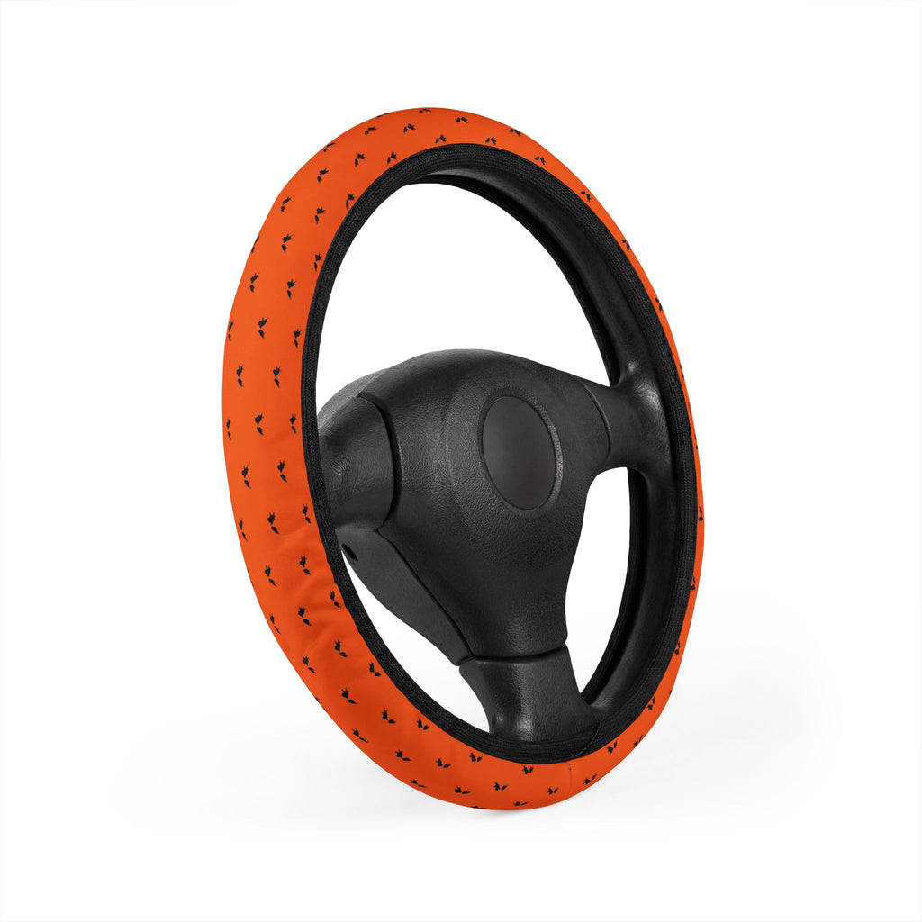 Bickering Birds Steering Wheel Cover