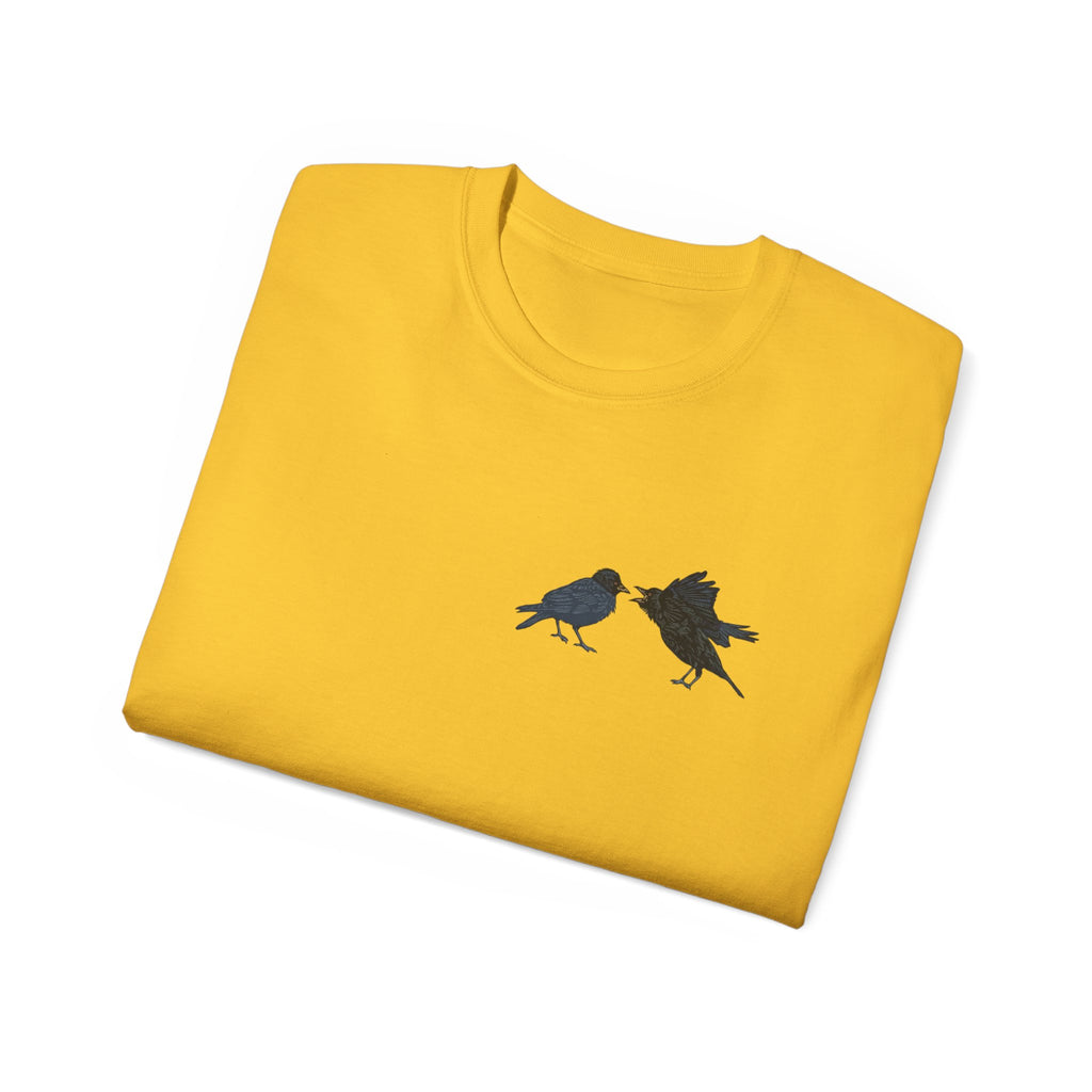 Bickering Birds Colorized T-Shirt