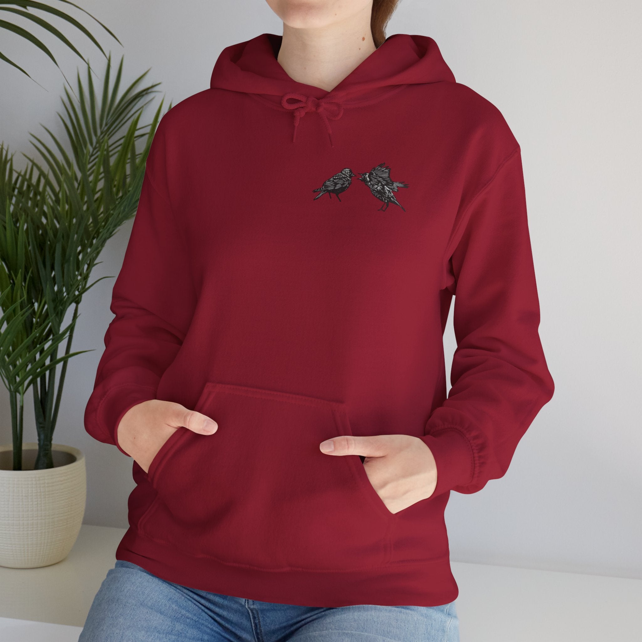 Bickering Birds Hoodie