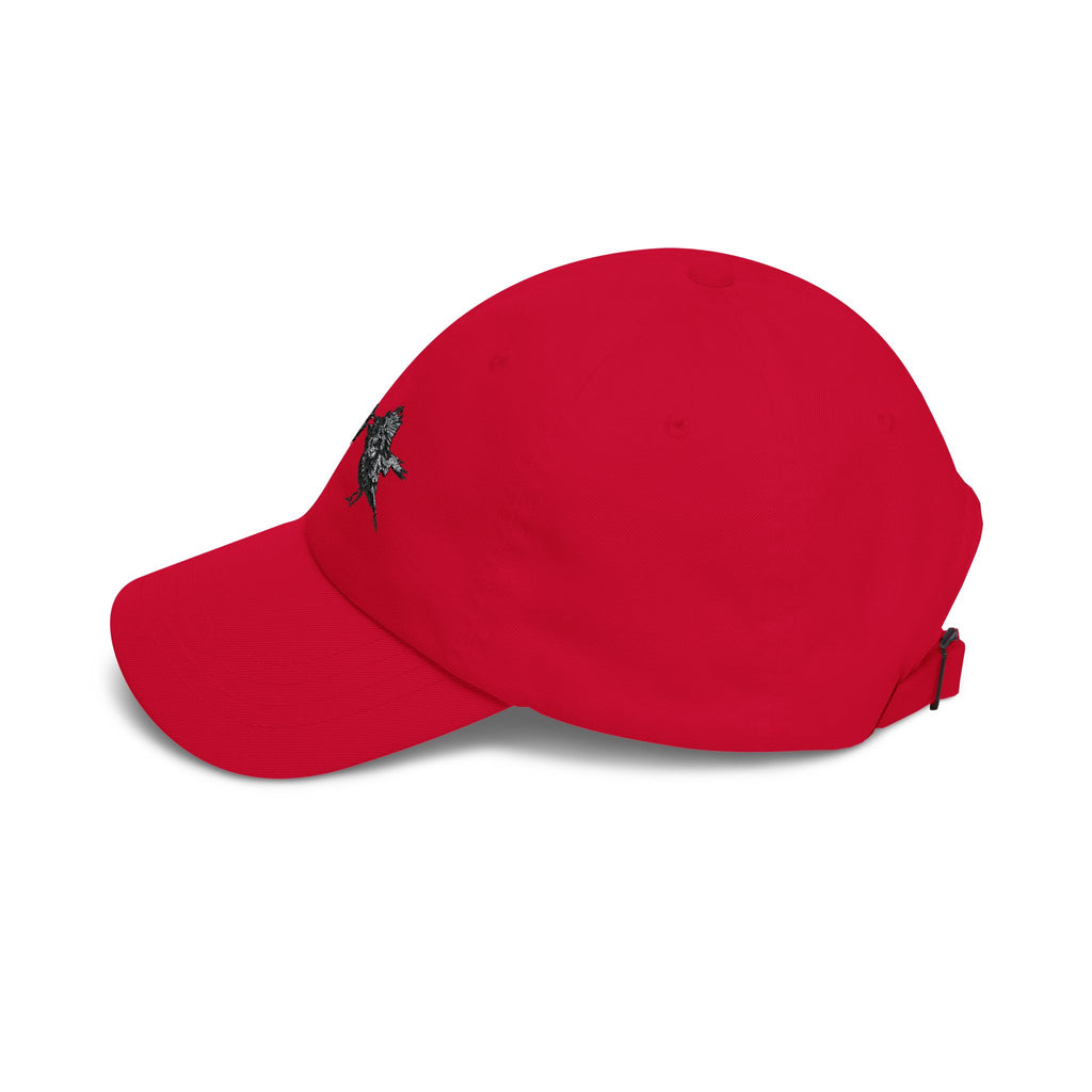 Dad Cap with Bickering Birds Embroidery