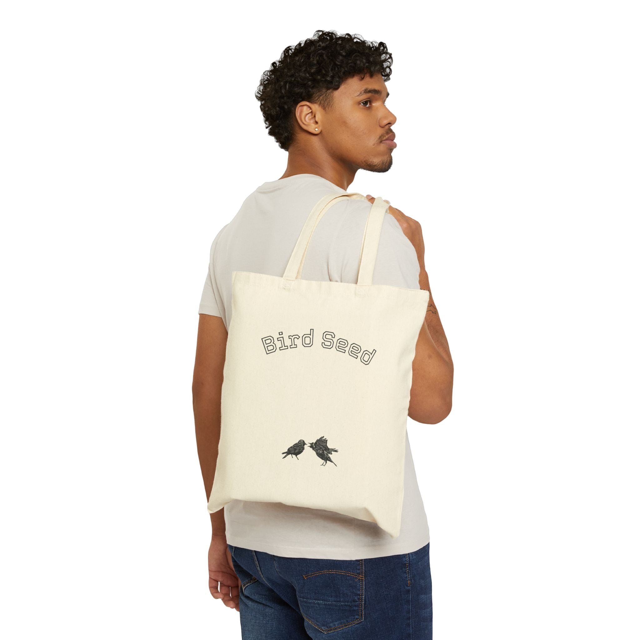 Bickering Birds Tote Bag