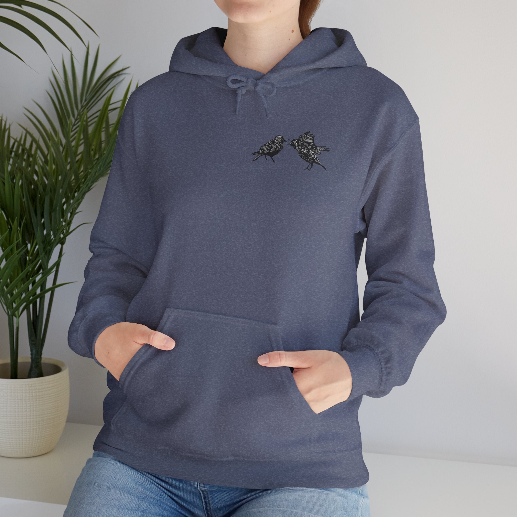Bickering Birds Hoodie
