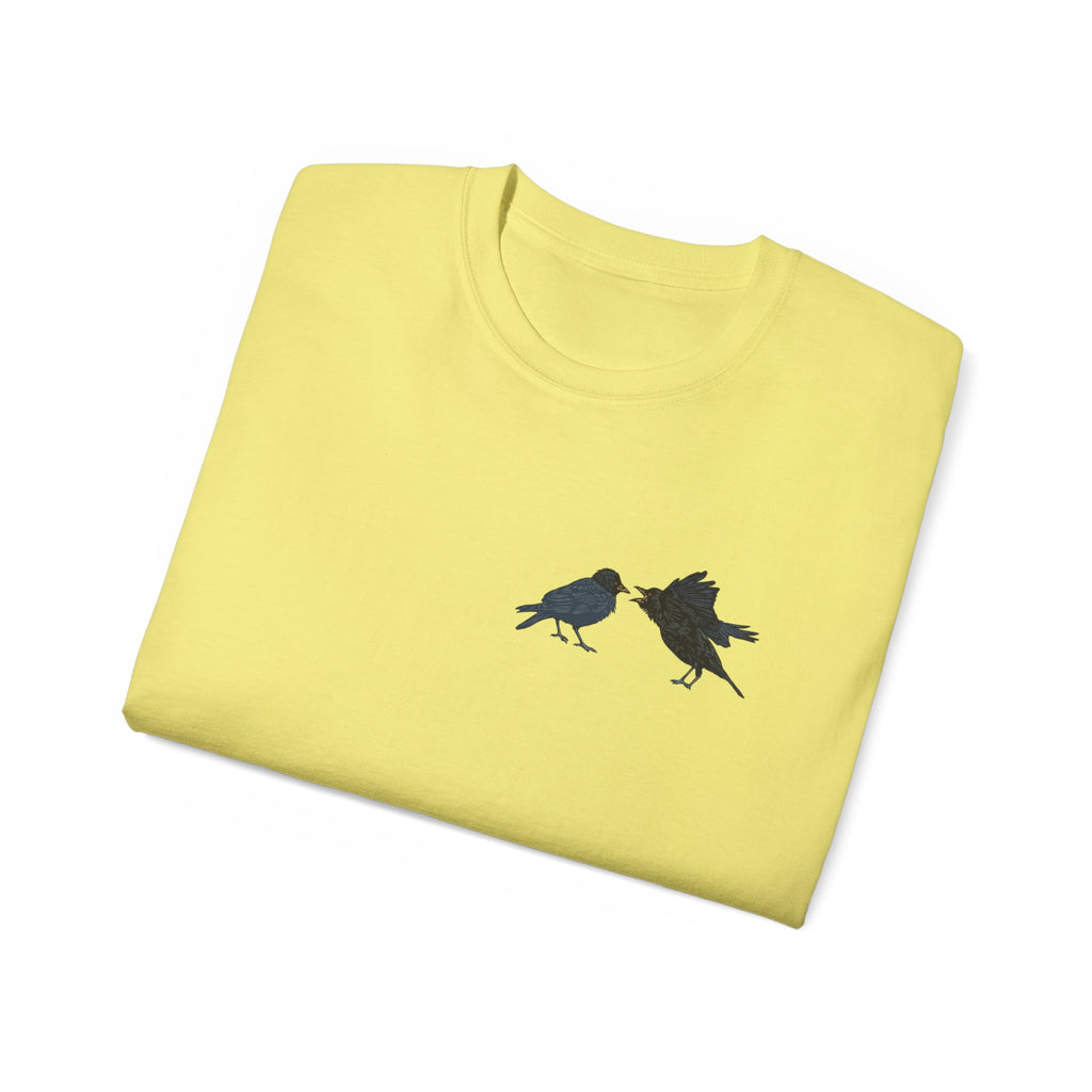 Bickering Birds Colorized T-Shirt