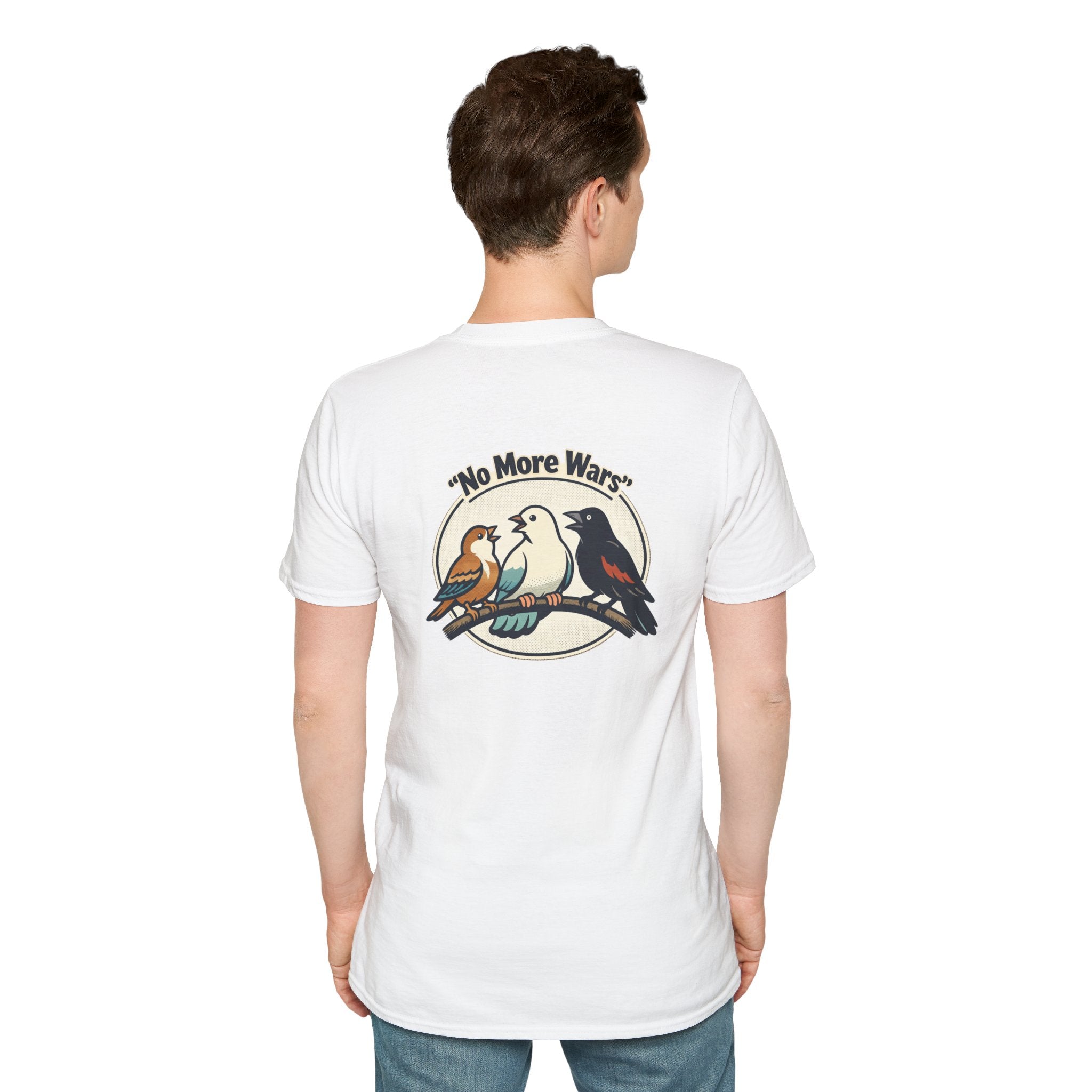 No More Wars Peace Birds T-Shirt