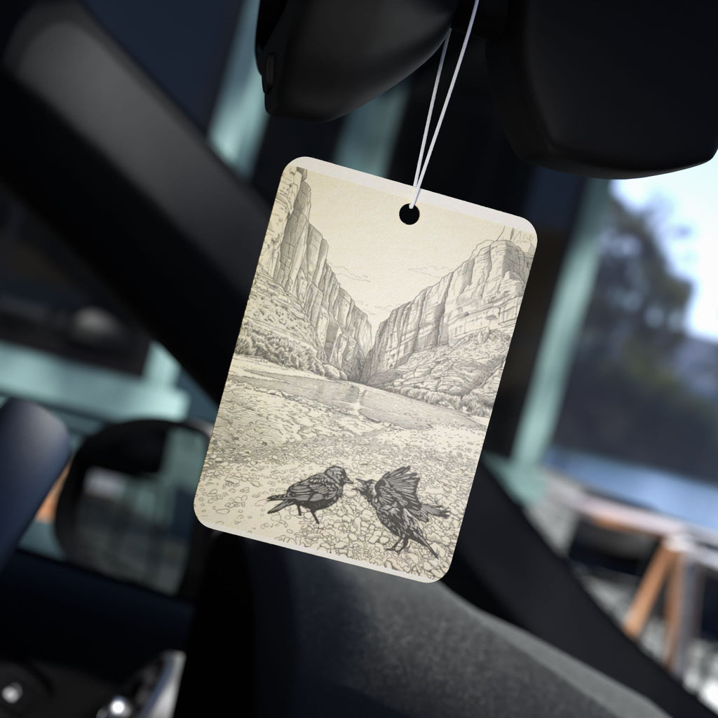 Bickering Birds Car Air Freshener