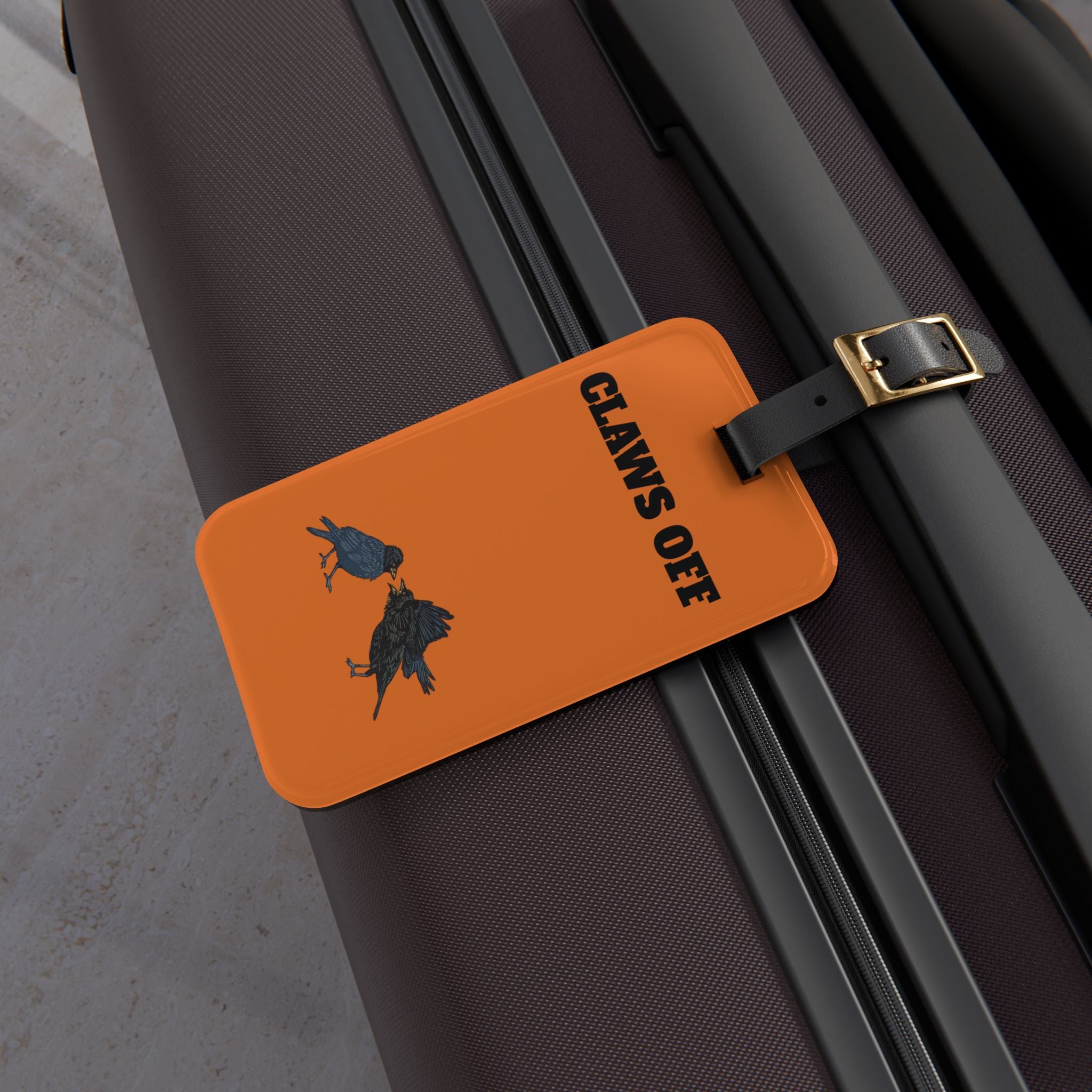 Bickering Birds Luggage Tag