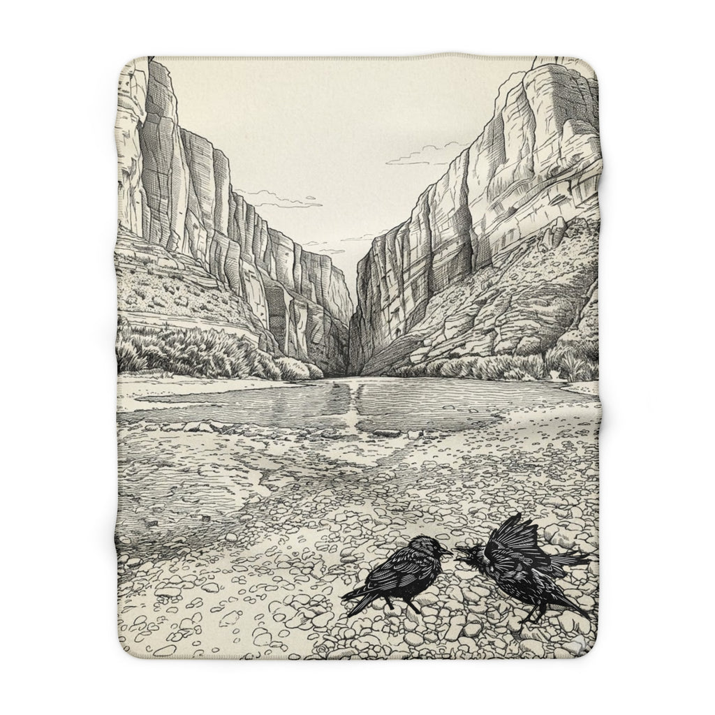 Santa Elana Canyon Throw Blanket